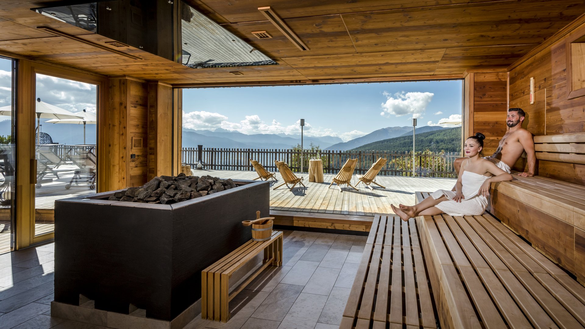 Hotel con sauna in camera in Alto Adige? Tratterhof!